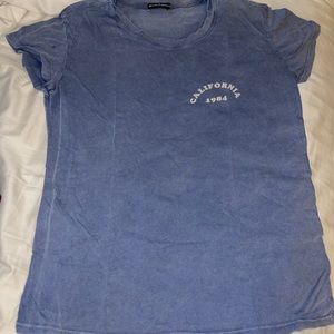 Blue California Brandy Melville t-shirt